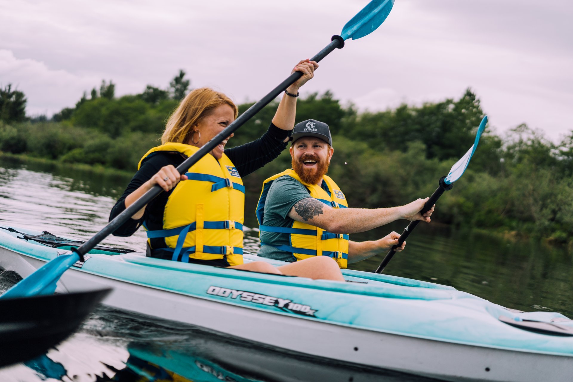 Joy Riders kayaking