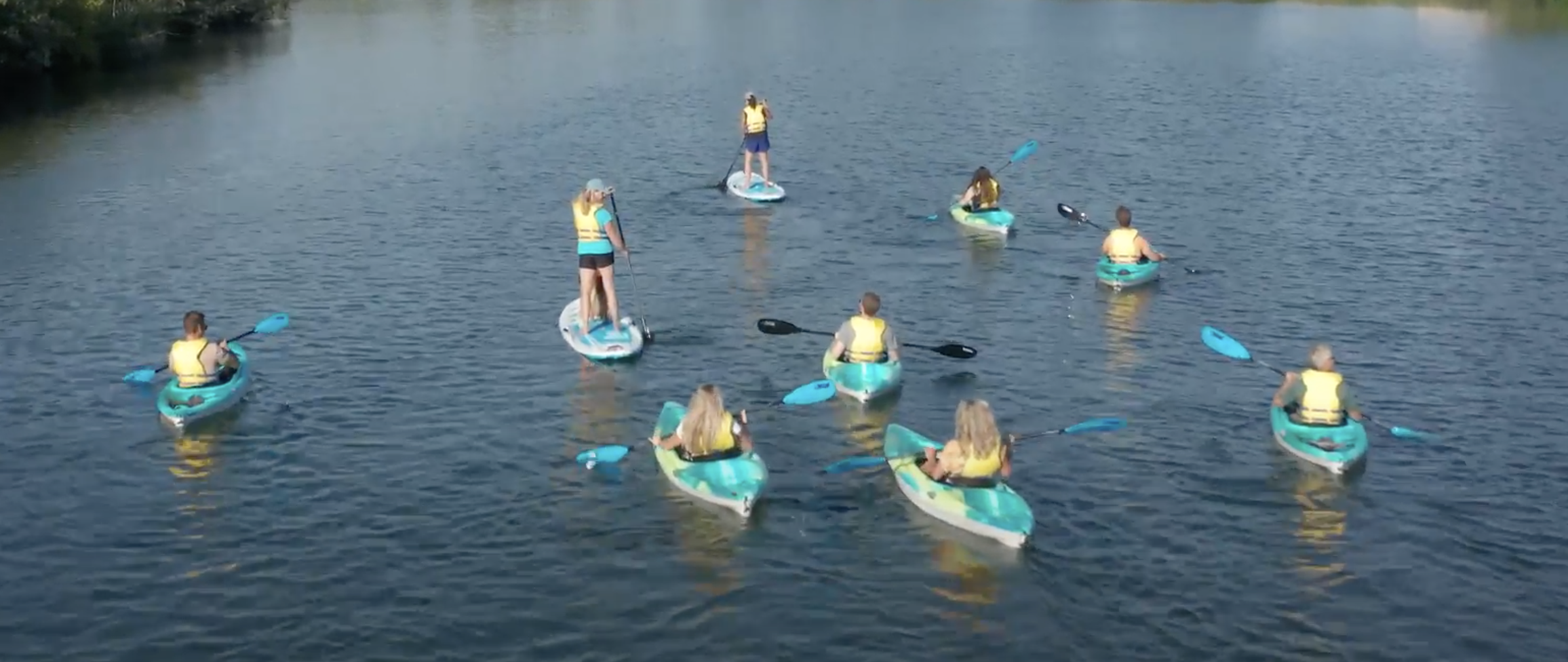 drove image kayaks on the river